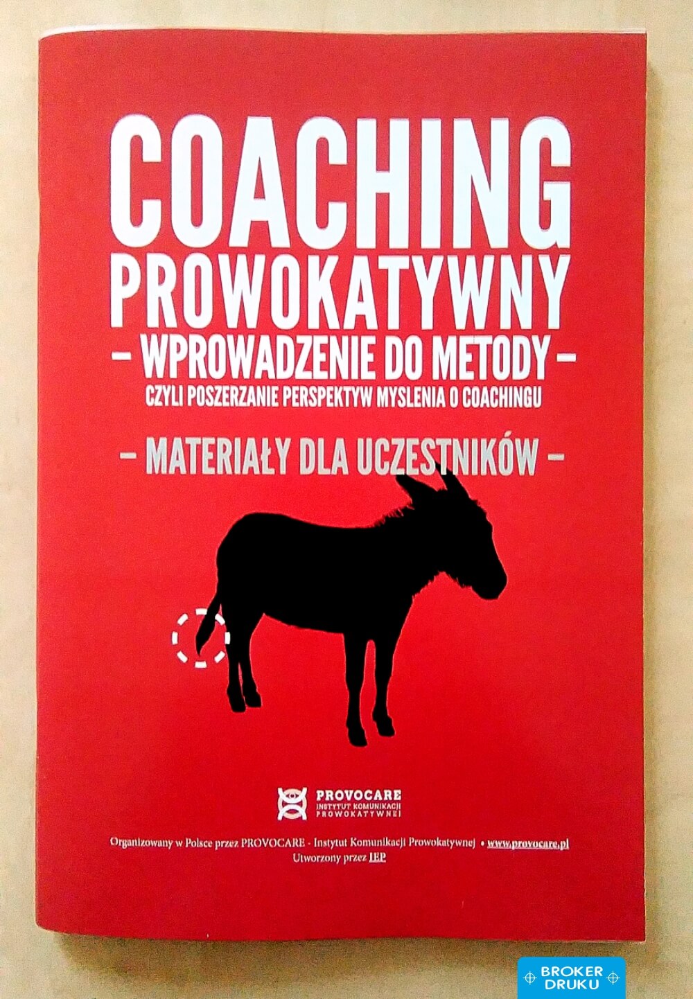 coaching prowokatywny provocare #drukarnia broker druku